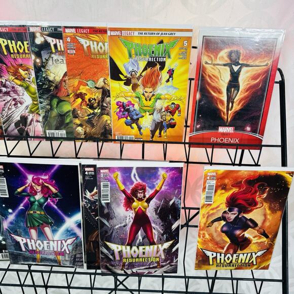 Phoenix Resurrection 1-5 & 7 Lee Inhyuk Variants Lot Jean Grey X-Men - Picture 8 of 8